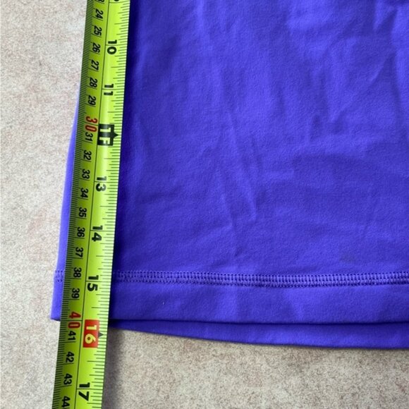 Lululemon Live Lightly Athletic Yoga Tank Power Purple / White - Picture 15 of 15